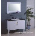 White Wooden Modern Vanity (B-313)